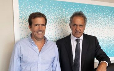 Scioli en Faevyt
