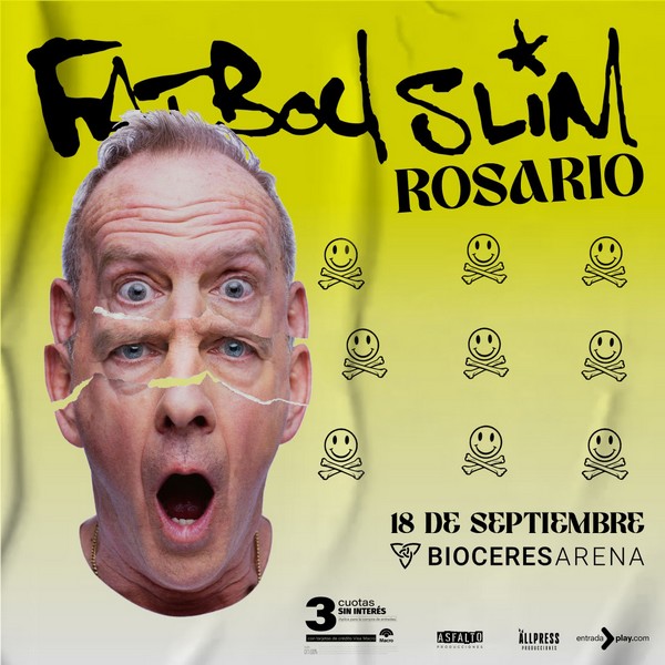 Fatboy Slim en Rosario: Una noche épica en Bioceres Arena