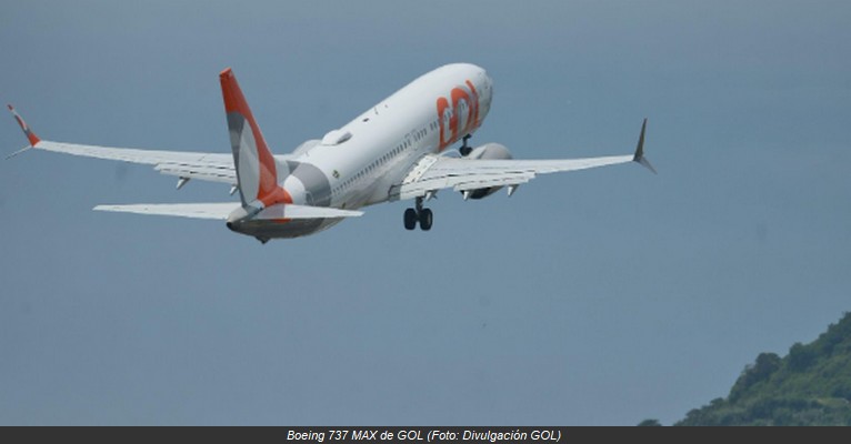 Boeing 737 MAX de GOL (Foto: Divulgación GOL)