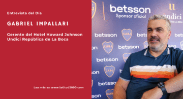 Gabriel Impallari, Gerente General Hotel Howard Johnson Undici La Boca
