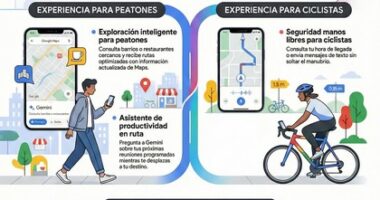 Gemini para peatones y ciclistas