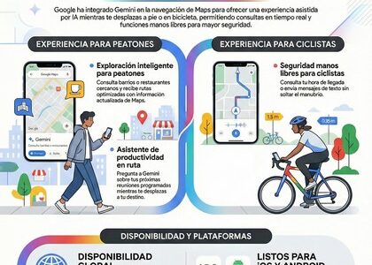 Gemini para peatones y ciclistas