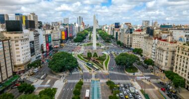 Buenos Aires celebra al Obelisco