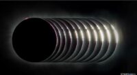 Eclipse desde el cielo